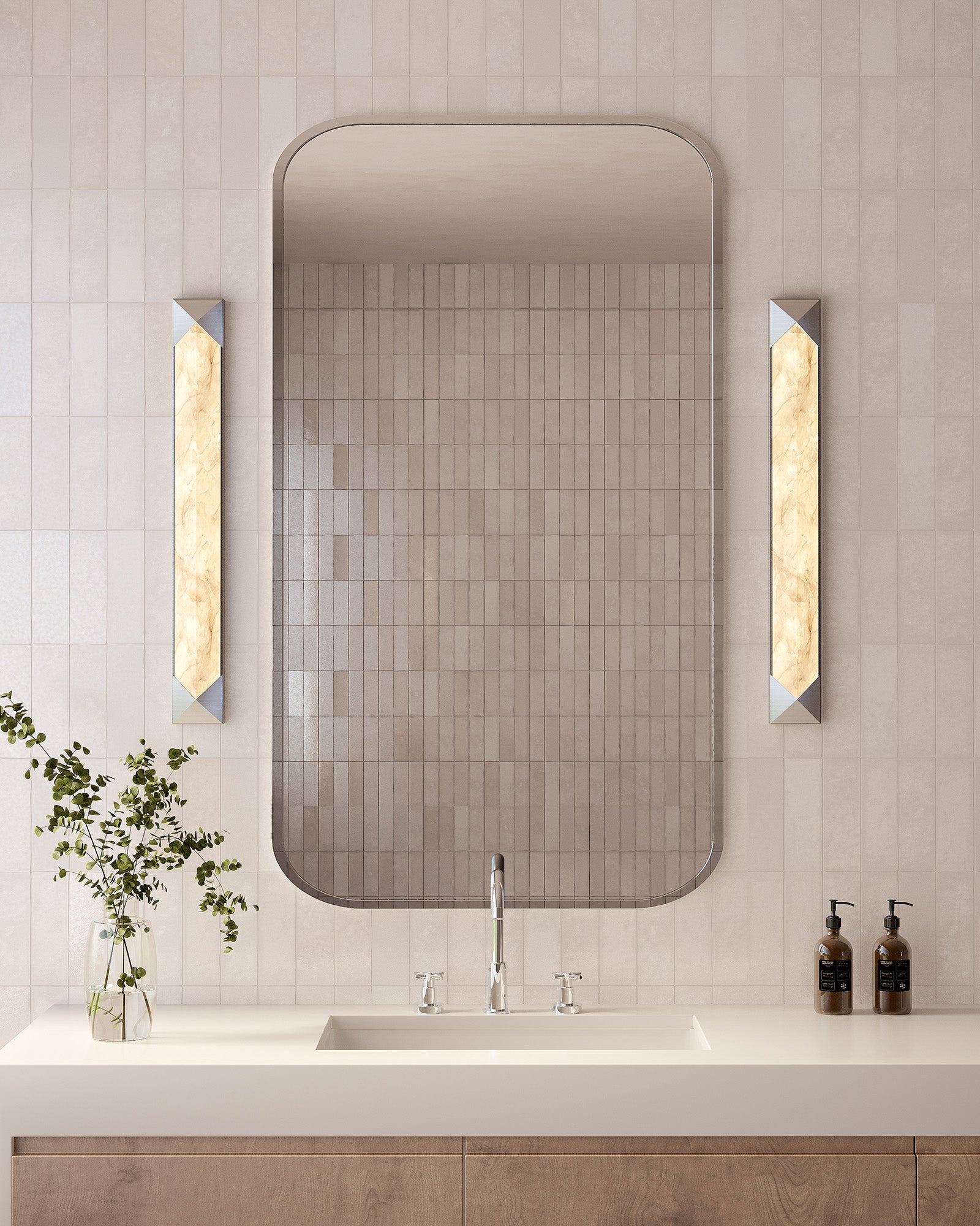Alora Lighting Caesar 25-in LED Wall/Vanity Light Urban Bronze
