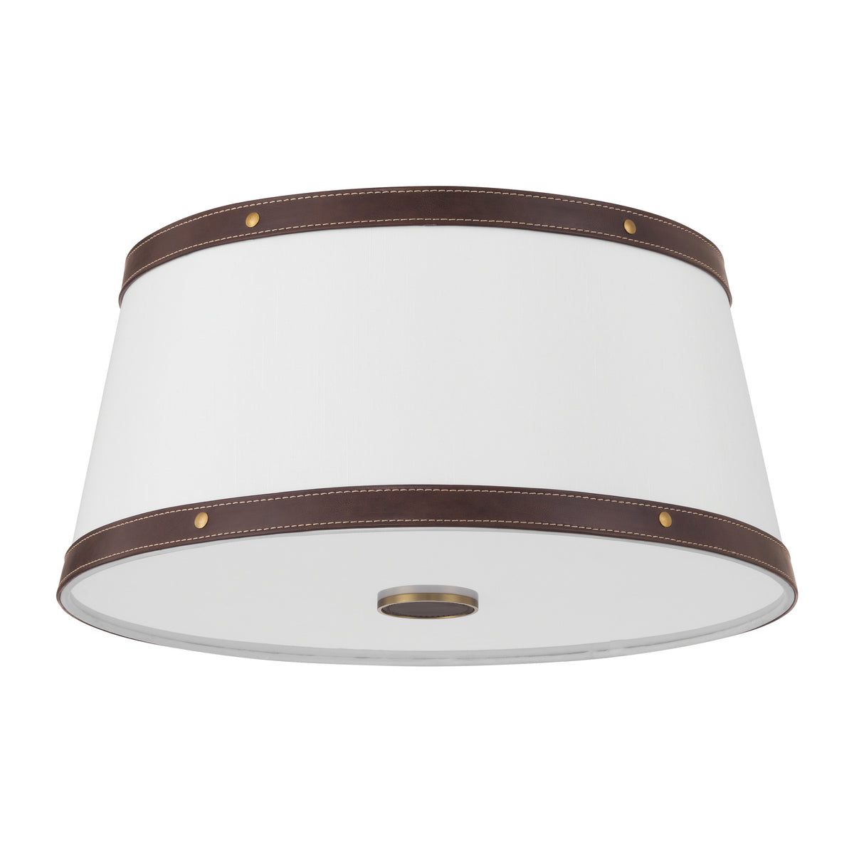 Crystorama Callahan 17" 3-Light Flush Mount Luxe Gold - detail
