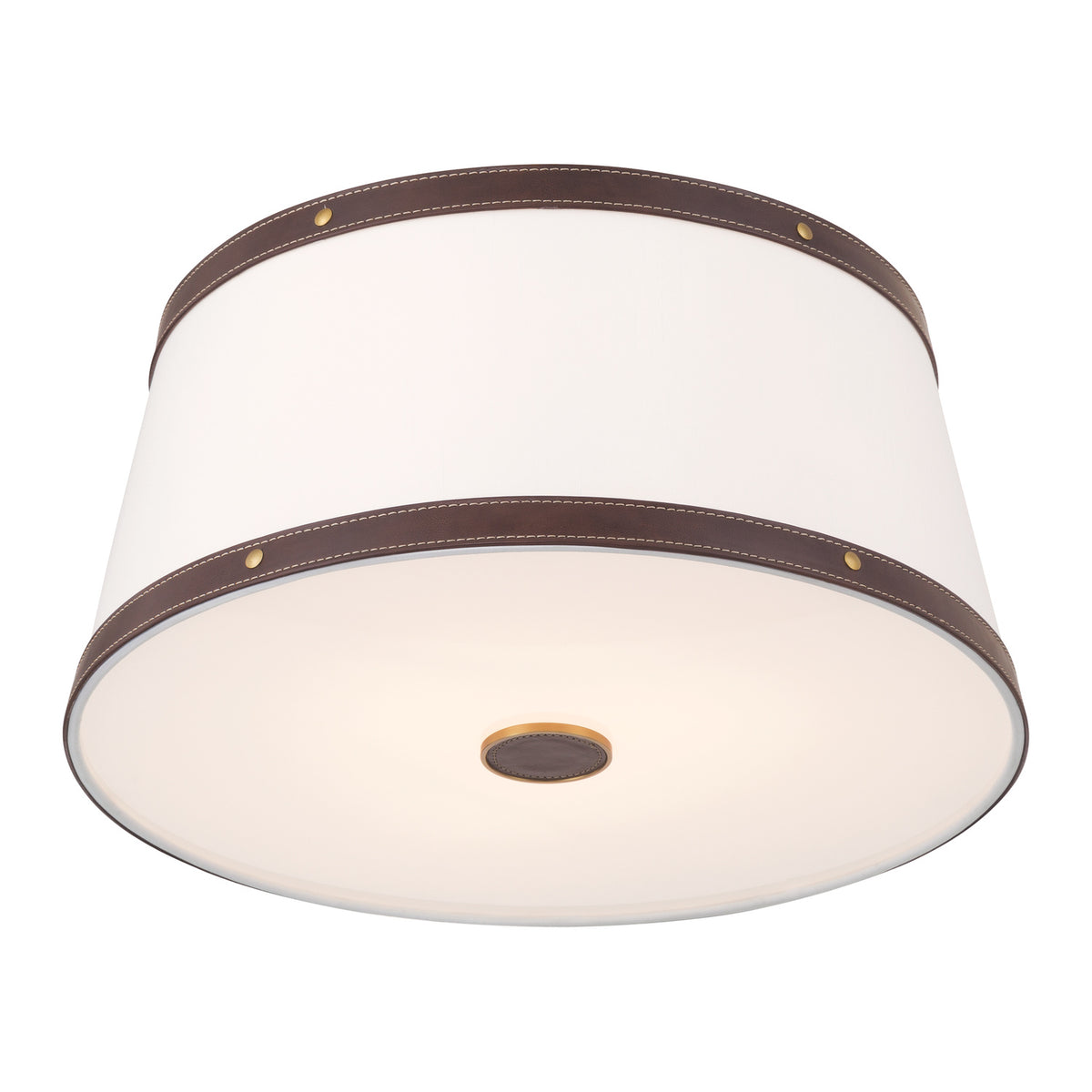 Crystorama Callahan 17" 3-Light Flush Mount Luxe Gold - detail