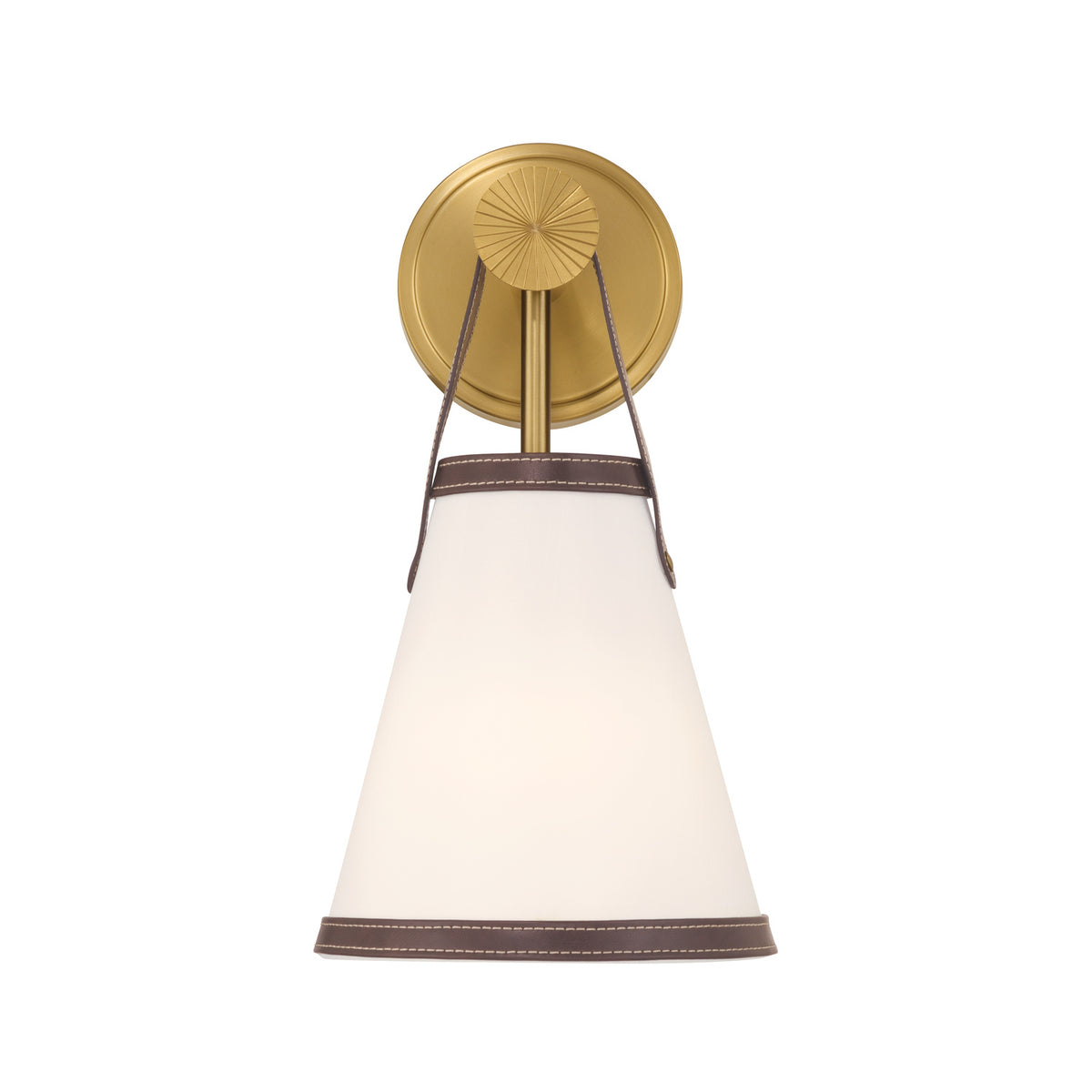 Crystorama Callahan 7.25" 1-Light Wall Sconce Luxe Gold - detail