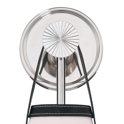 Crystorama Callahan 7.25" 1-Light Wall Sconce Polished Nickel - detail