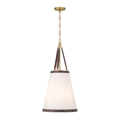 Crystorama Callahan 14.25" 3-Light Pendant Luxe Gold - detail