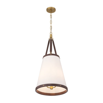 Crystorama Callahan 14.25" 3-Light Pendant Luxe Gold - detail