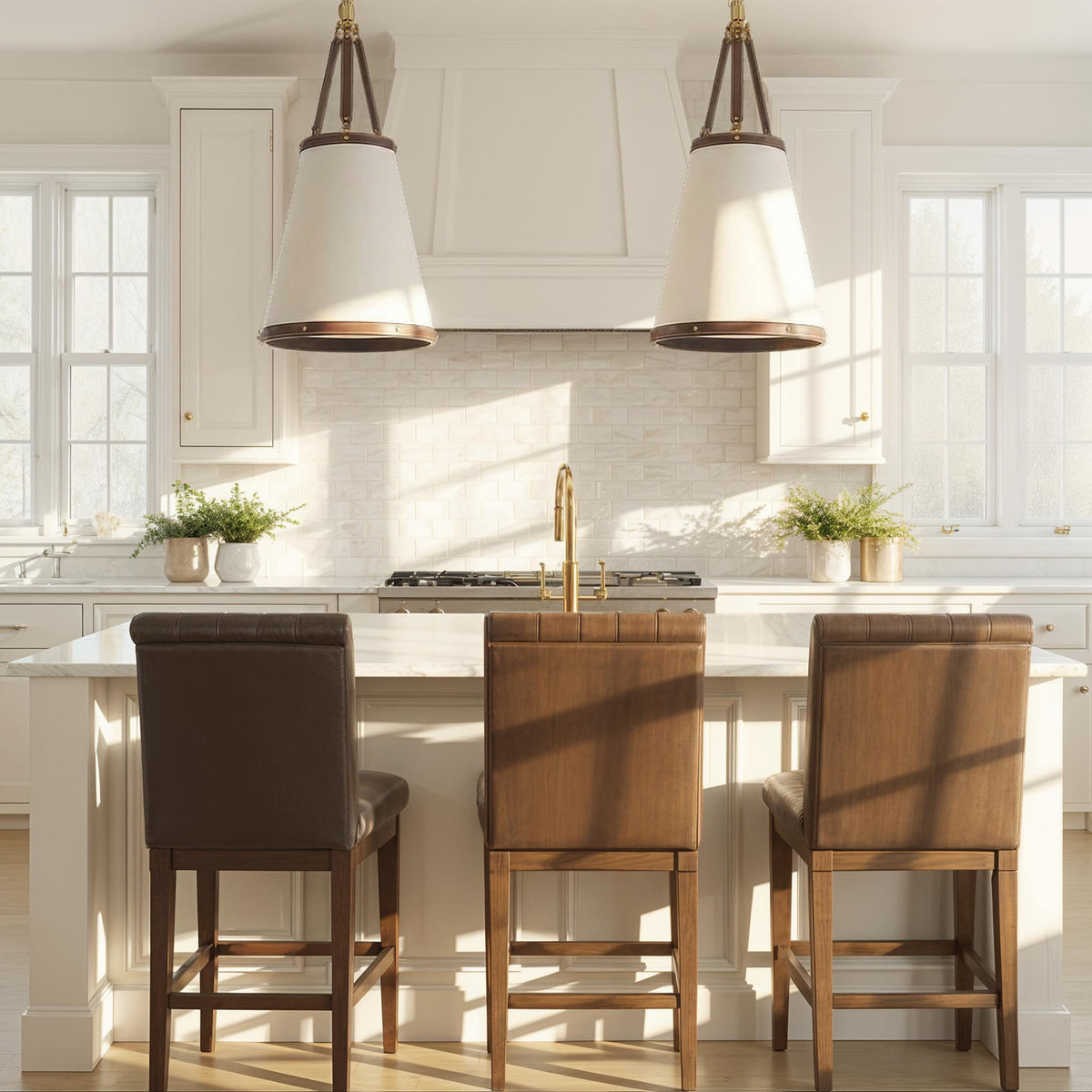 Crystorama Callahan 14.25" 3-Light Pendant Luxe Gold - lifestyle