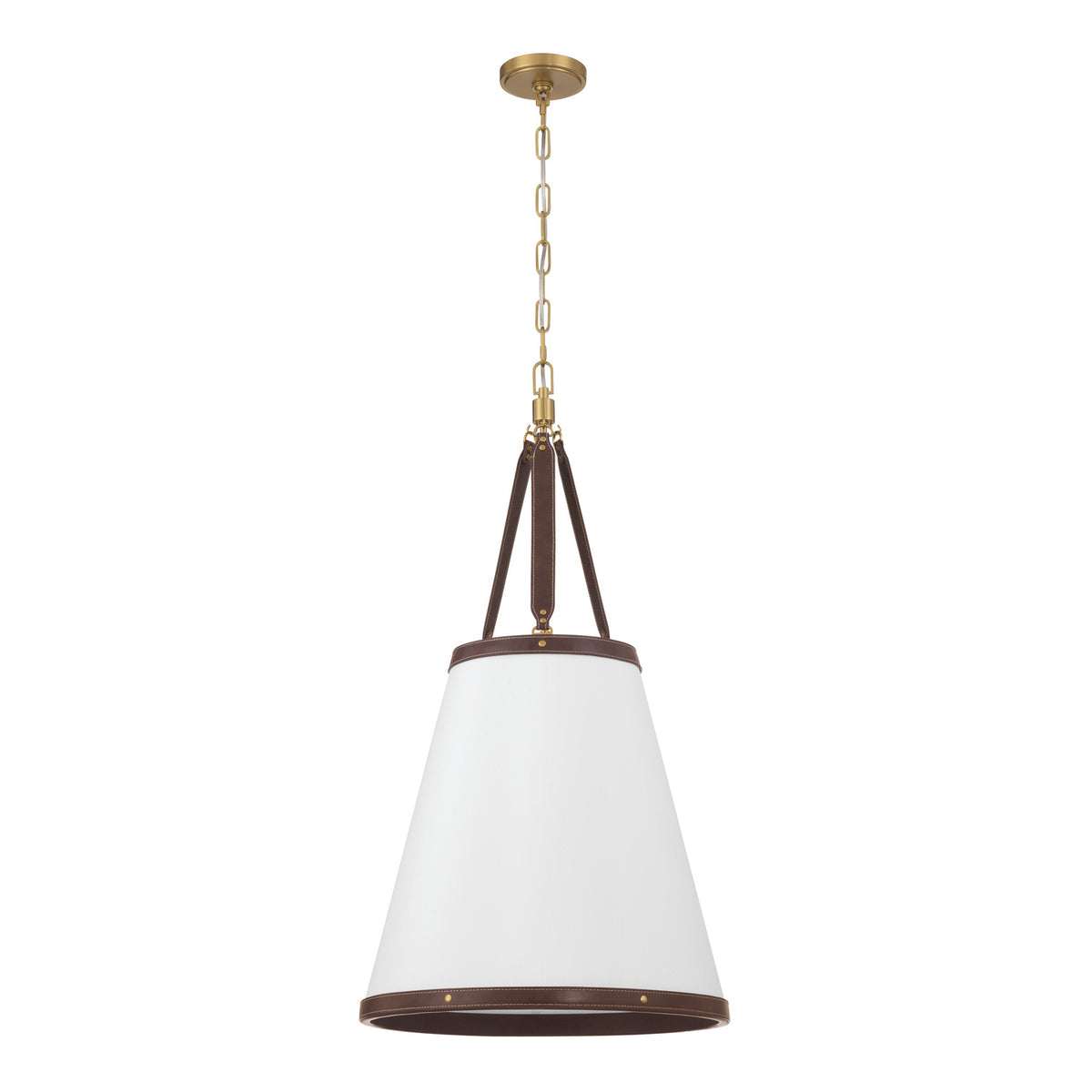 Crystorama Callahan 18" 4-Light Pendant Luxe Gold - detail