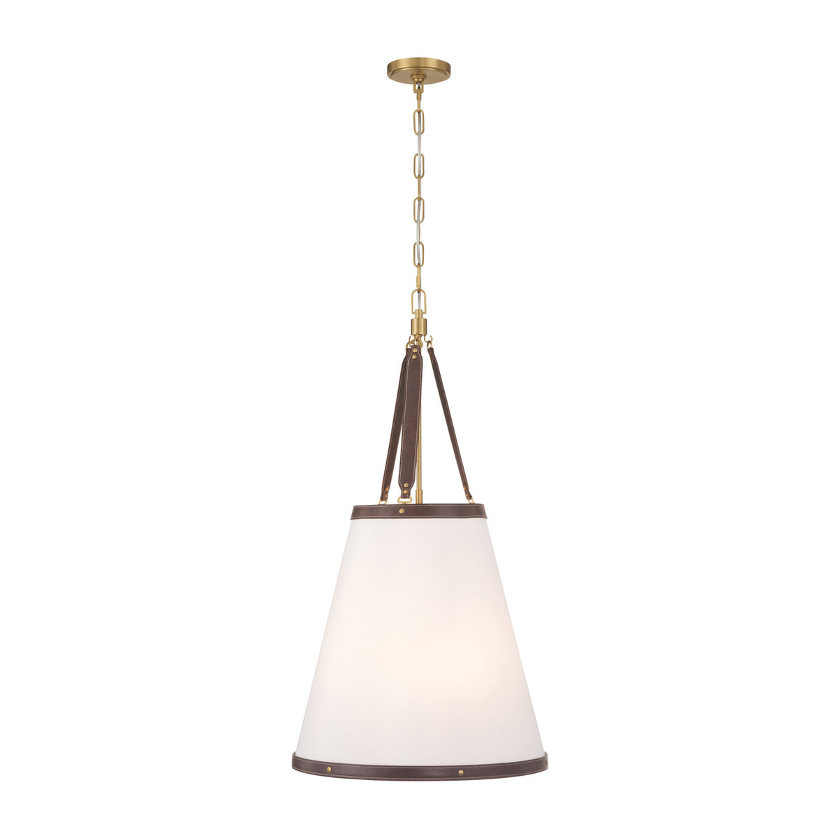 Crystorama Callahan 18" 4-Light Pendant Luxe Gold - detail