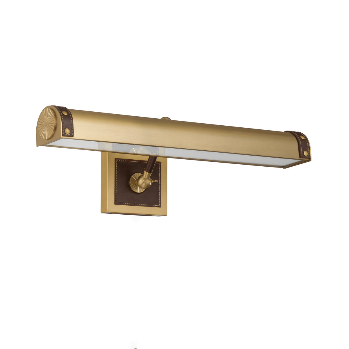 Crystorama Callahan 20.25" LED Picture Light Luxe Gold - detail