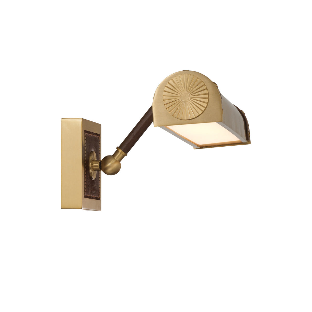 Crystorama Callahan 20.25" LED Picture Light Luxe Gold - detail