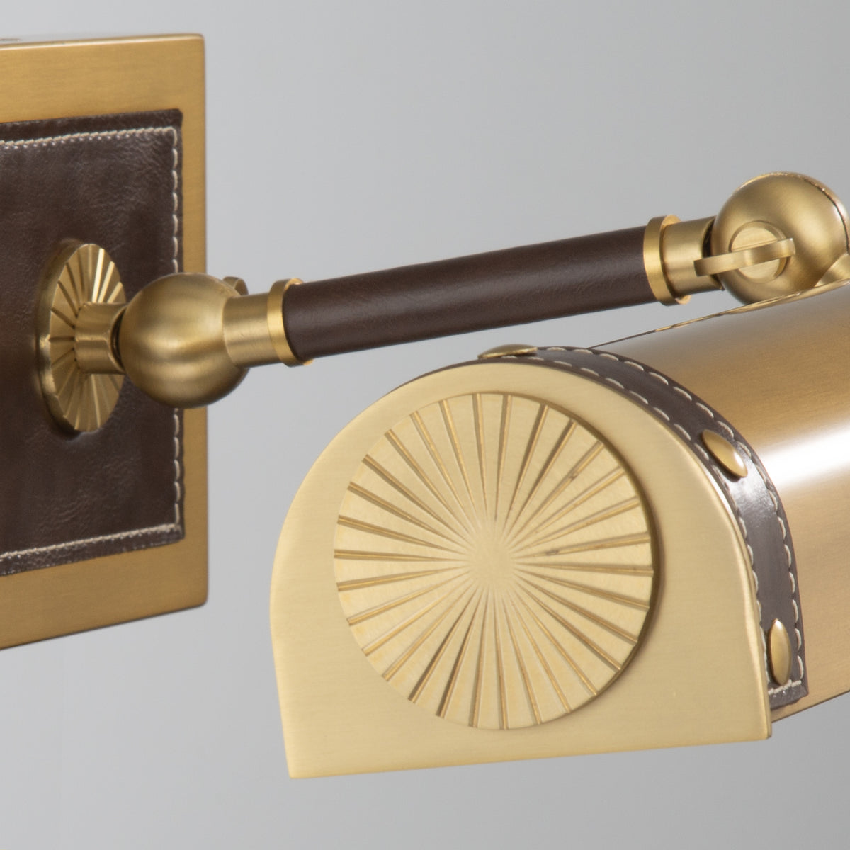 Crystorama Callahan 20.25" LED Picture Light Luxe Gold - detail