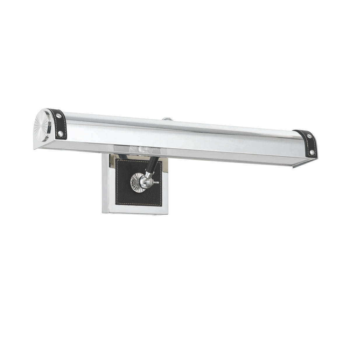 Crystorama Callahan 20.25" LED Picture Light Polished Nickel - detail