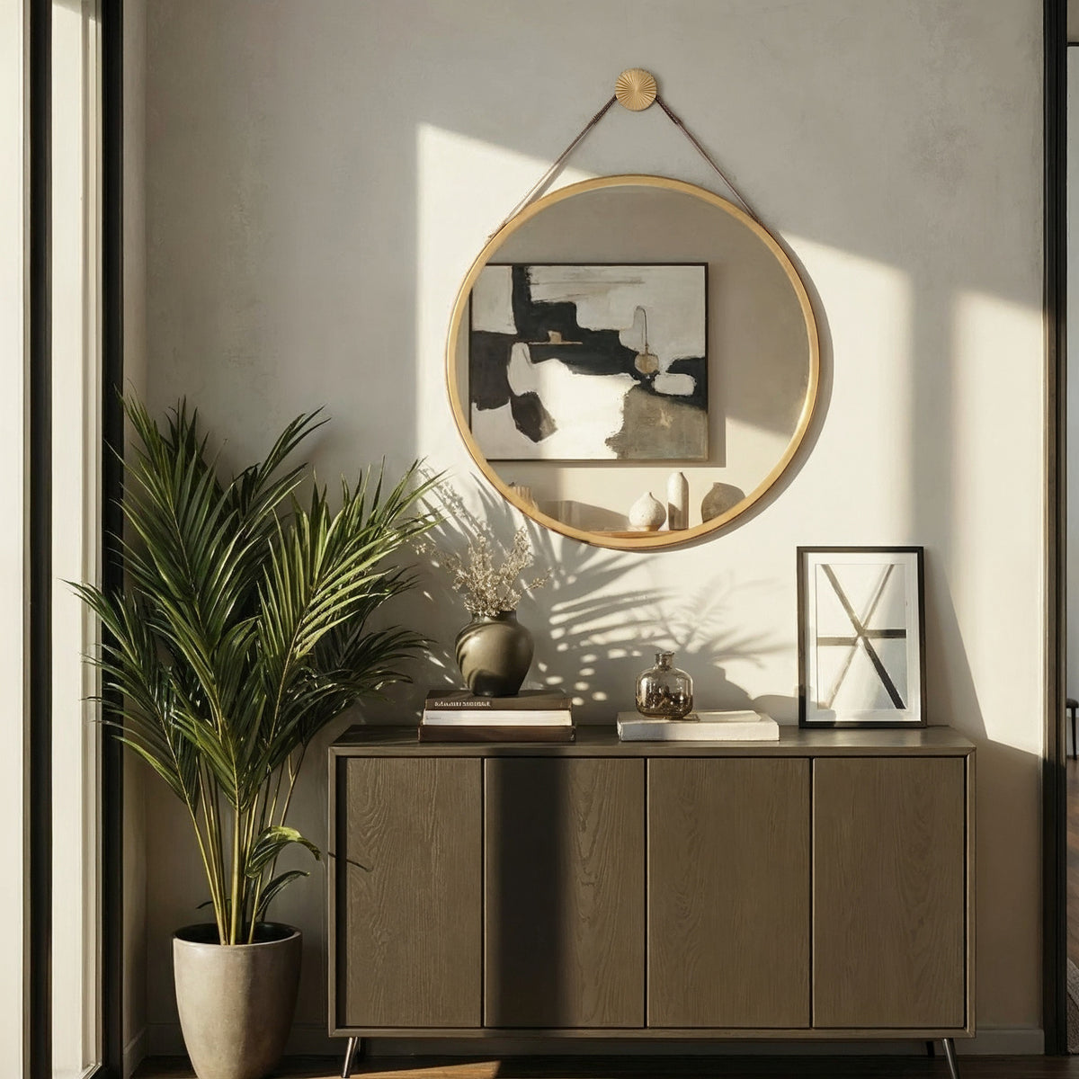 Crystorama Callahan 17.75" Mirror Luxe Gold - lifestyle
