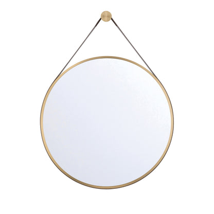 Crystorama Callahan 23.5" Mirror Luxe Gold