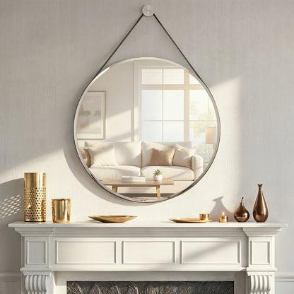 Crystorama Callahan 23.5" Mirror Polished Nickel - lifestyle