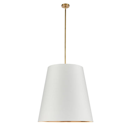 Alora Lighting Calor 3 Lights Pendant Vintage Brass