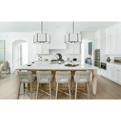 Carlyn 6-Light Black Pendant