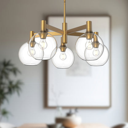 Castilla 29" 5-Light Chandelier