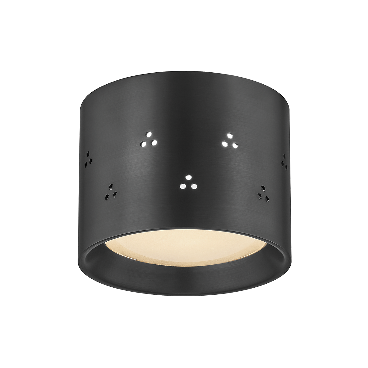 Hudson Valley Edisto Flush Mount Distressed Bronze