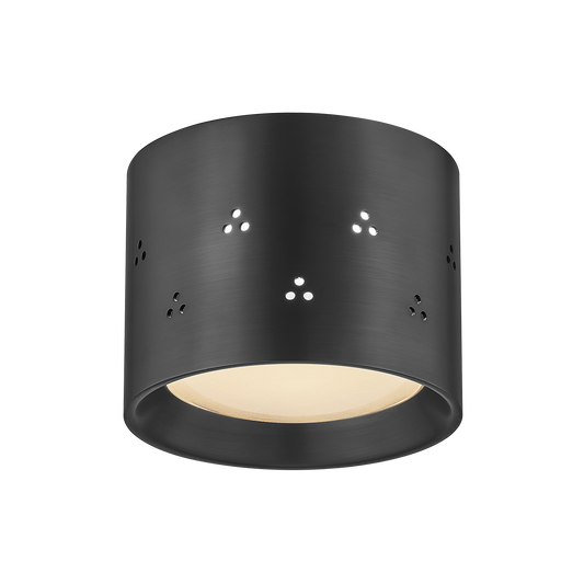 Hudson Valley Edisto Flush Mount Distressed Bronze