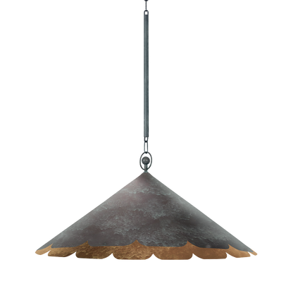Hudson Valley Folly Beach 32" Pendant Verdigris