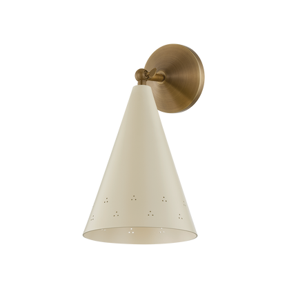 Hudson Valley Pawley Wall Sconce Historic Bronze / Soft Sand