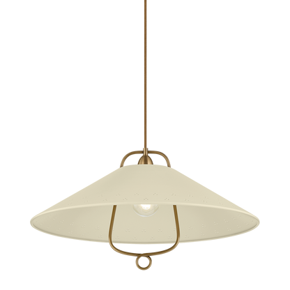 Hudson Valley Pawley Pendant Historic Bronze / Soft Sand