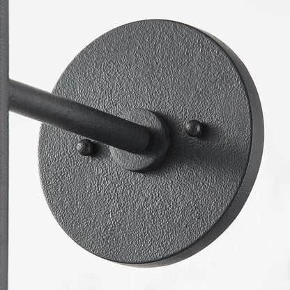 Troy Cedar Wall Sconce Forged Iron Detail 2