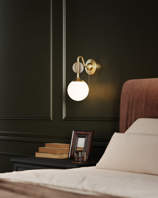 Alora Lighting Celia Wall/Vanity Light Matte Black