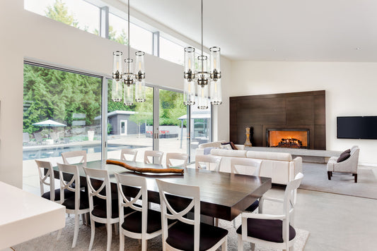 Revolve II Chandelier - Polished Nickel - Alora Lighting - view 2