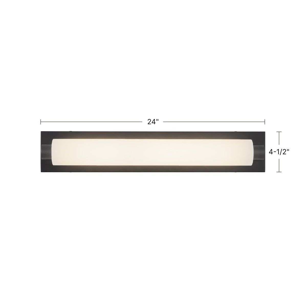Charleston 24" Vanity Light - Chrome