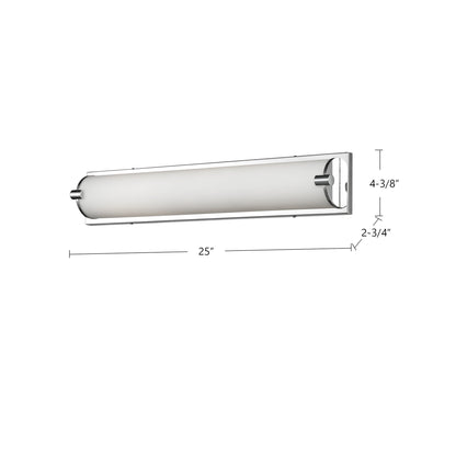 Charlotte 25" Vanity Light - Chrome