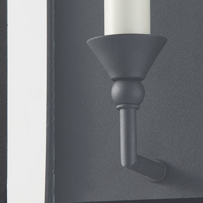 Troy Chauncey Outdoor Wall Sconce Textured Black Detail 2