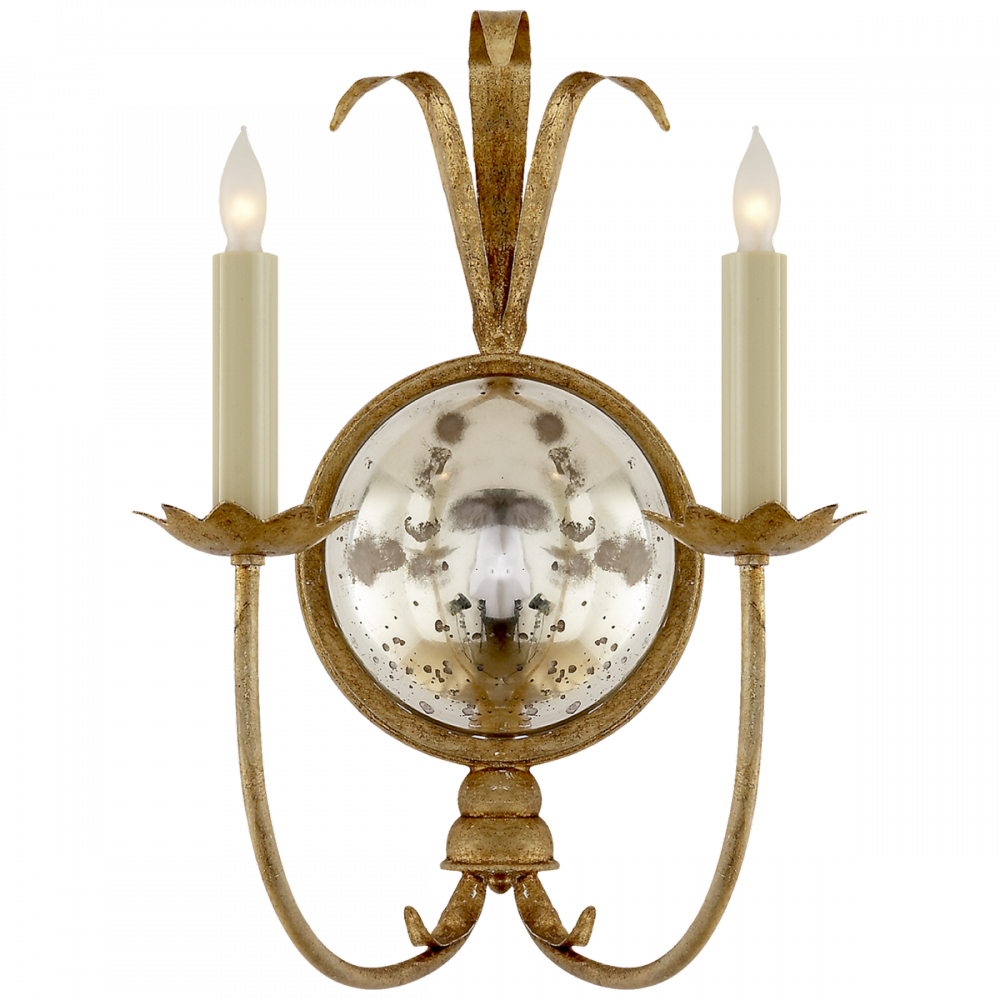 Visual Comfort Signature Gramercy Wall Sconce Gilded Iron