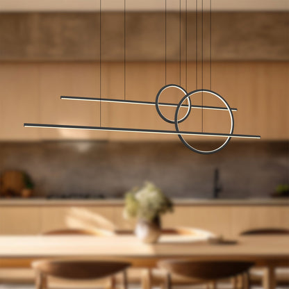 Chute Calypso 56" LED Multi-Pendant