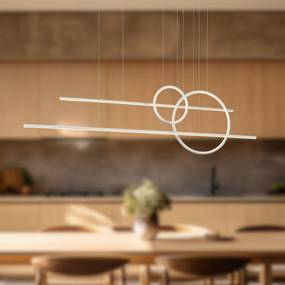 Chute Calypso 56" LED Multi-Pendant