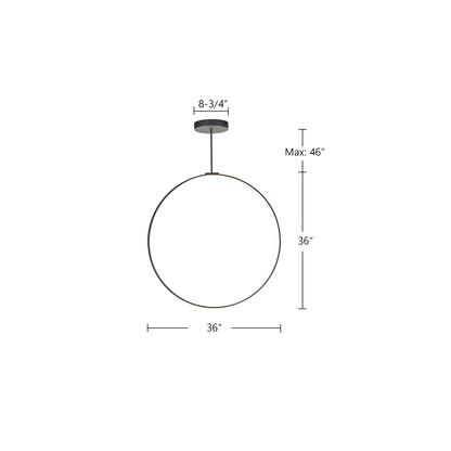 Cirque 36" Pendant