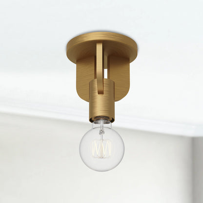 Claire 5" 1-Light Semi-Flush Mount