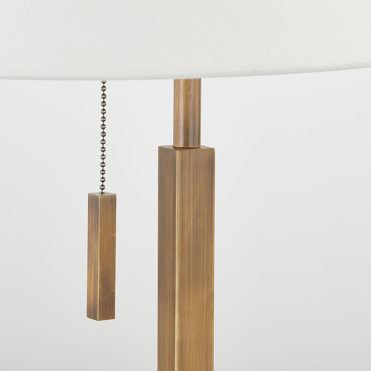 Troy Clic Table Lamp Patina Brass Detail 1