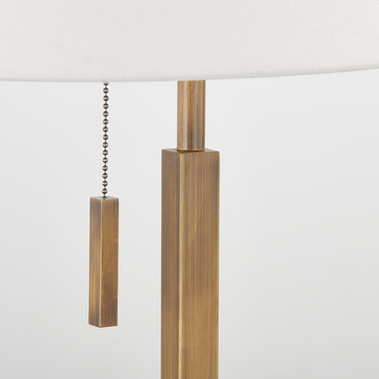 Troy Clic Table Lamp Patina Brass Detail 1