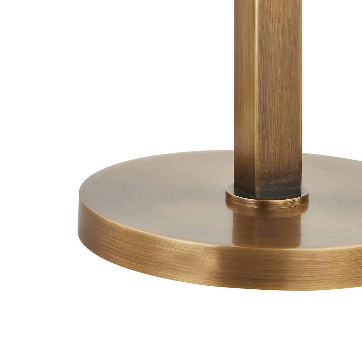 Troy Clic Table Lamp Patina Brass Detail 2