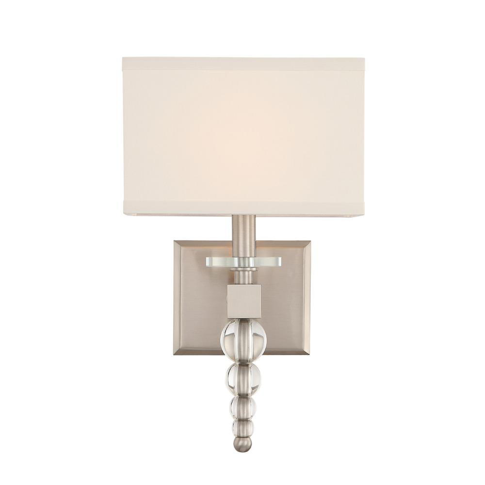 Crystorama Clover 1-Light Wall Sconce