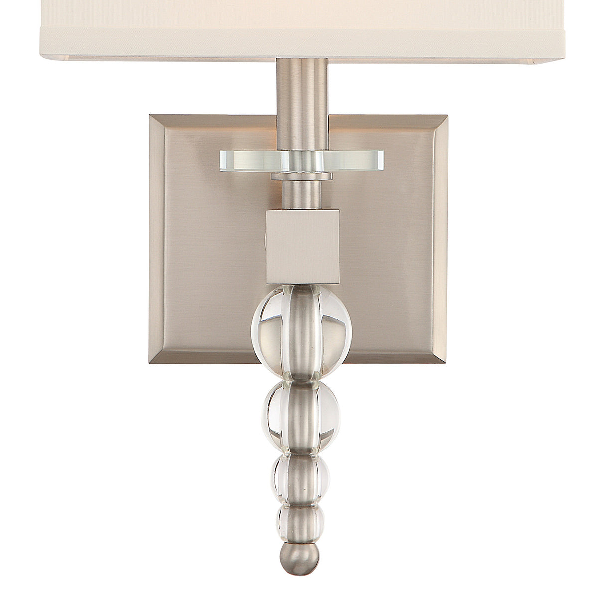 Crystorama Clover 1-Light Wall Sconce - detail