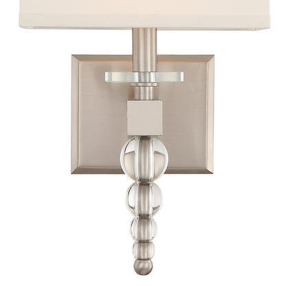 Crystorama Clover 1-Light Wall Sconce - detail