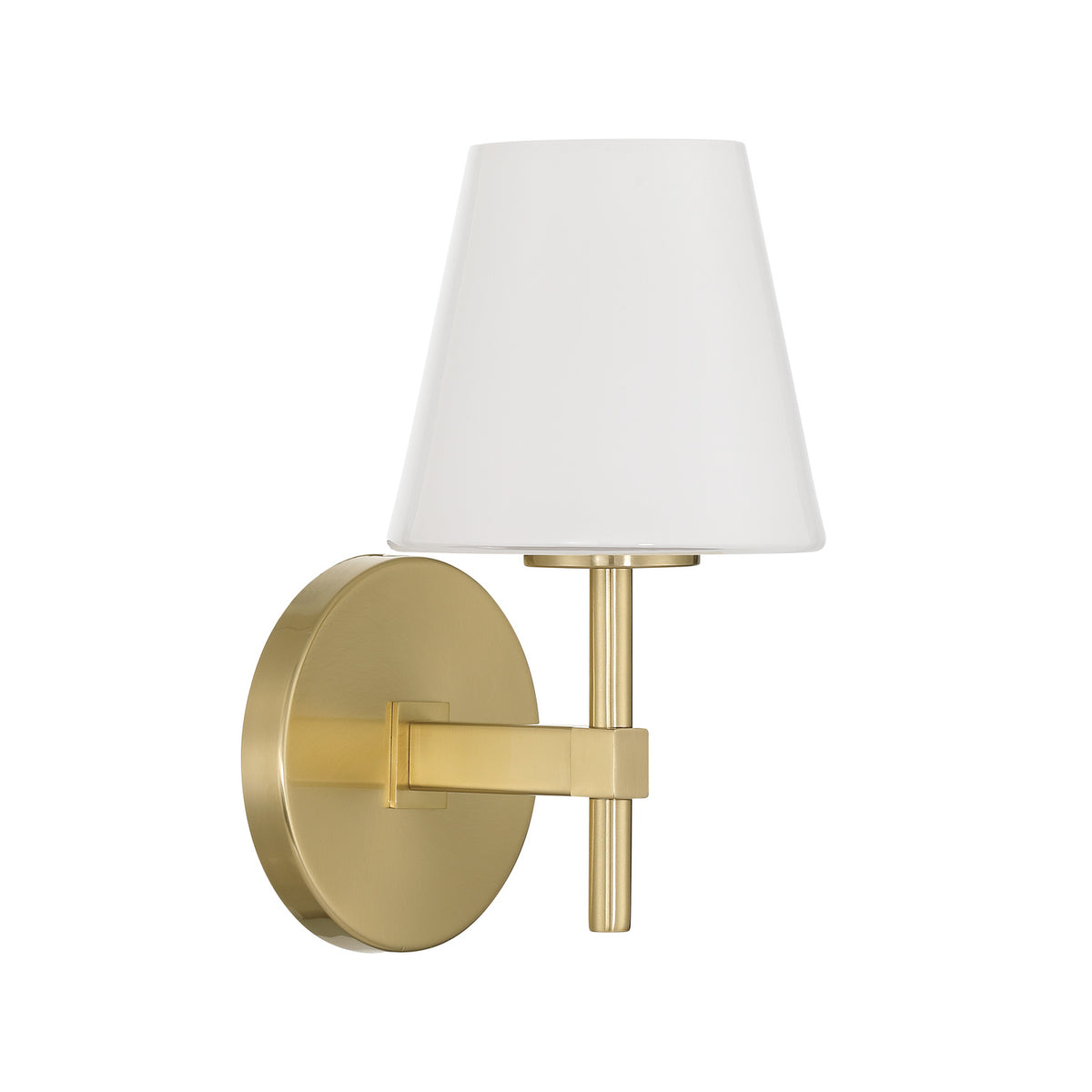 Crystorama Colton 1-Light Wall Sconce Vibrant Gold - detail