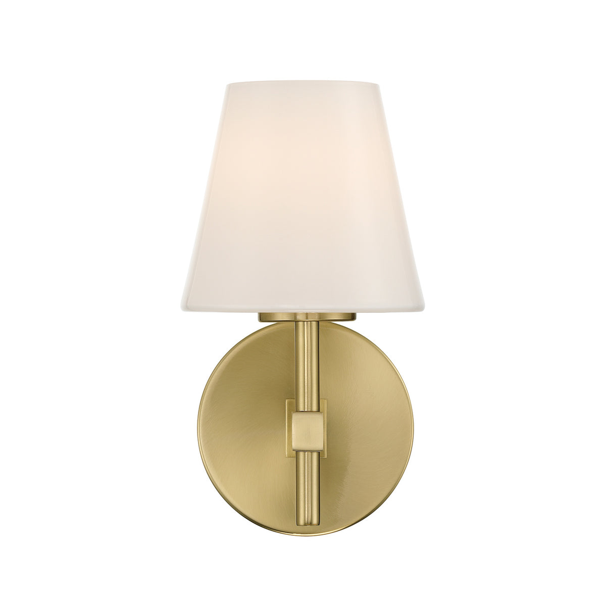Crystorama Colton 1-Light Wall Sconce Vibrant Gold - detail