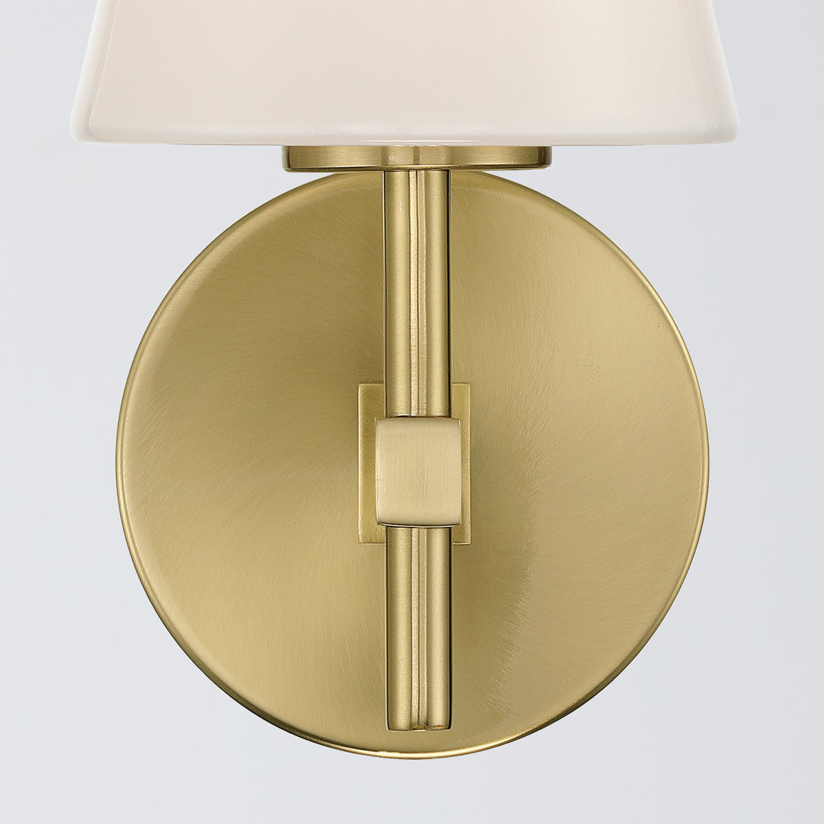 Crystorama Colton 1-Light Wall Sconce Vibrant Gold - detail