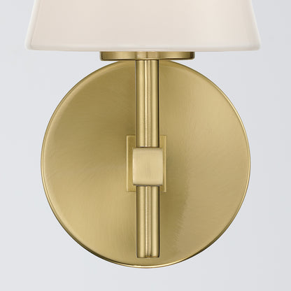 Crystorama Colton 1-Light Wall Sconce Vibrant Gold - detail