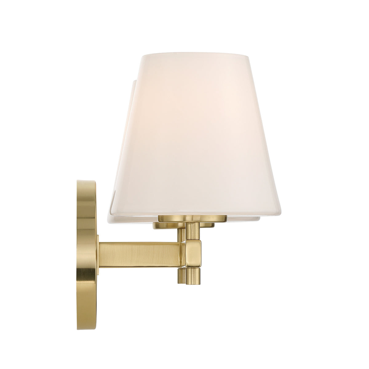 Crystorama Colton 2-Light Bathroom Vanity Vibrant Gold - detail