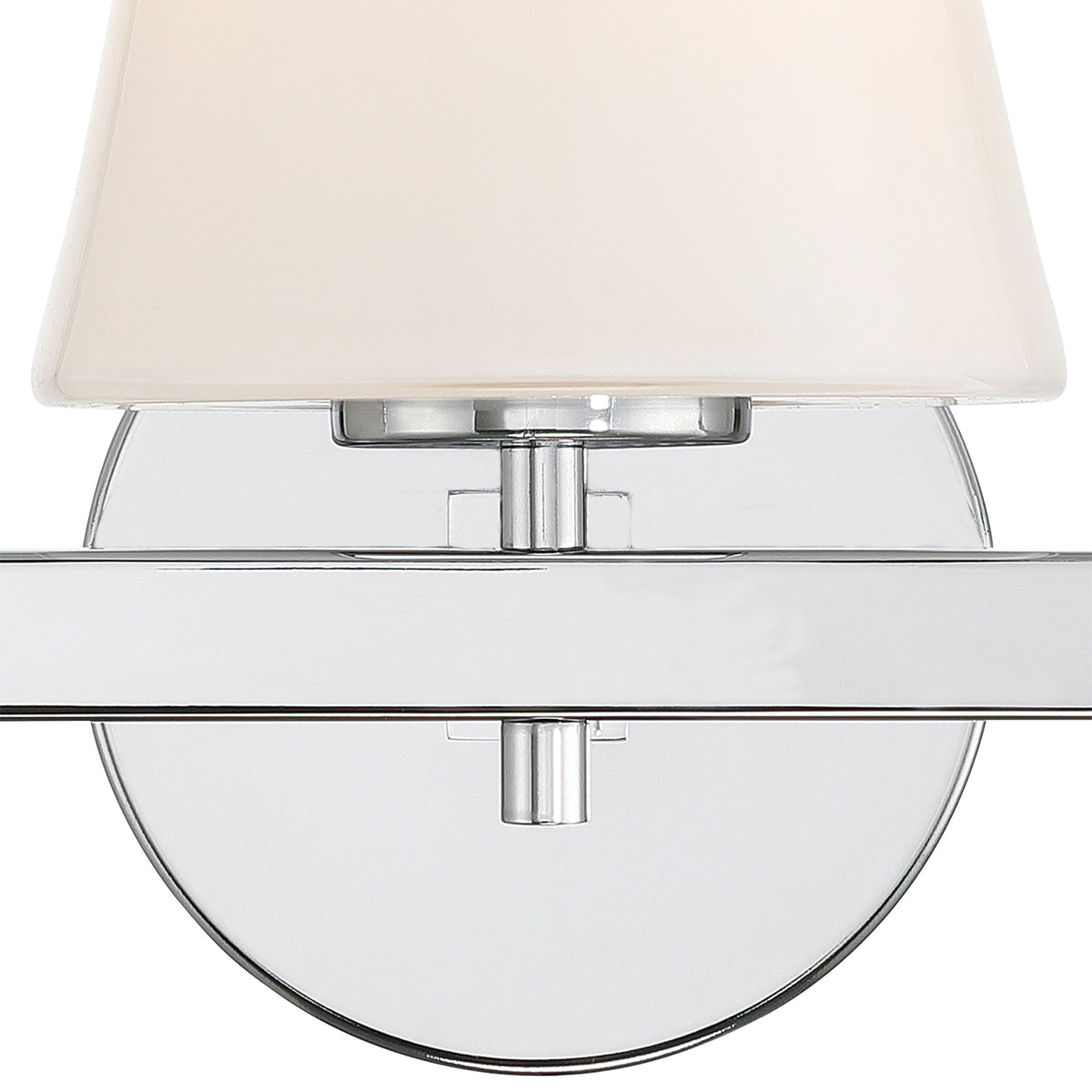 Crystorama Colton 3-Light Bathroom Vanity Polished Chrome - detail