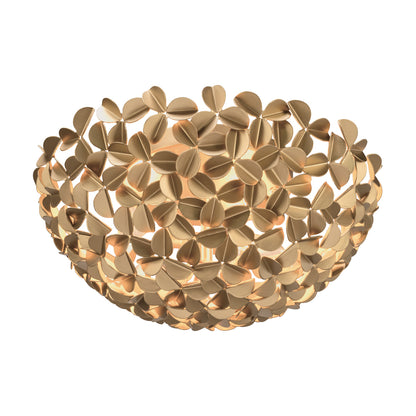 Crystorama Cora 3-Light Flush Mount - detail