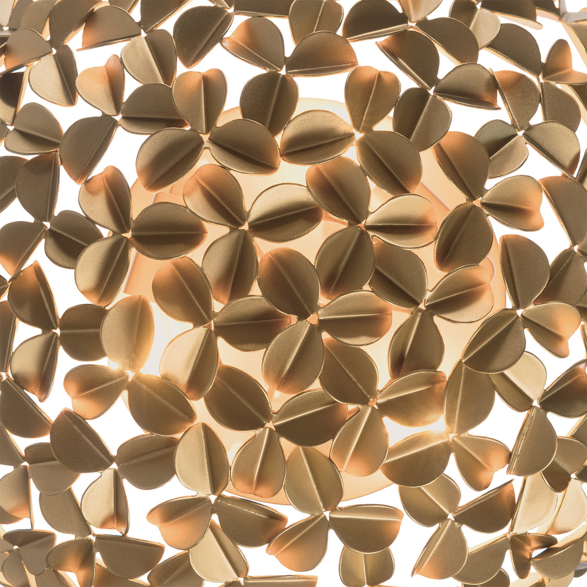 Crystorama Cora 3-Light Flush Mount - detail
